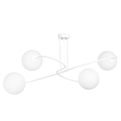 Selbi 4 Hvid loftslampe - Ø15 cm, E14, 230V, uden lyskilde