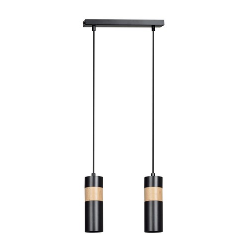 Akari 2 Sort pendellampe - GU10, 230V, uden lyskilde