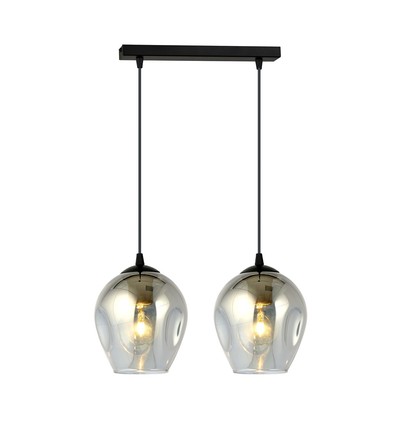 Istar 2 Sort/Grafit pendellampe - Ø14 cm, E27, 230V, uden lyskilde