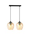 Istar 2 Sort/Rav pendellampe - Ø14 cm, E27, 230V, uden lyskilde