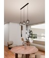 Istar 3 Sort/Grafit pendellampe - Ø14 cm, E27, 230V, uden lyskilde