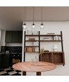 Istar 3 Sort/Transparent pendellampe - Ø14 cm, E27, 230V, uden lyskilde