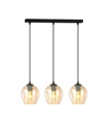 Istar 3 Sort/Rav pendellampe - Ø14 cm, E27, 230V, uden lyskilde