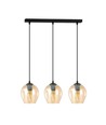 Istar 3 Sort/Rav pendellampe - Ø14 cm, E27, 230V, uden lyskilde