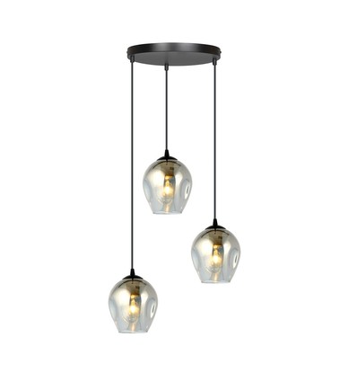 Istar 3 Sort Premium Grafit pendellampe - Ø14 cm, E27, 230V, uden lyskilde
