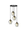 Istar 4 Sort Premium Grafit pendellampe - Ø14 cm, E27, 230V, uden lyskilde