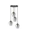 Istar 4 Sort Premium Grafit pendellampe - Ø14 cm, E27, 230V, uden lyskilde