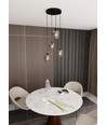 Istar 4 Sort Premium Grafit pendellampe - Ø14 cm, E27, 230V, uden lyskilde