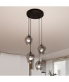 Istar 4 Sort Premium Grafit pendellampe - Ø14 cm, E27, 230V, uden lyskilde