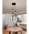 Istar 4 Sort Premium Rav pendellampe - Ø14 cm, E27, 230V, uden lyskilde