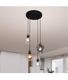 Istar 4 Sort Premium Mix pendellampe - Ø14 cm, E27, 230V, uden lyskilde