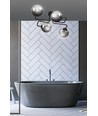 Brendi 4 Sort/Grafit loftslampe - Ø14 cm, E14, 230V, uden lyskilde