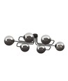 Brendi 6A Sort/Grafit loftslampe - Ø14 cm, E14, 230V, uden lyskilde