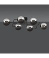 Brendi 6A Sort/Grafit loftslampe - Ø14 cm, E14, 230V, uden lyskilde