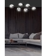 Brendi 6A Sort/Grafit loftslampe - Ø14 cm, E14, 230V, uden lyskilde