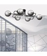 Brendi 6A Sort/Grafit loftslampe - Ø14 cm, E14, 230V, uden lyskilde
