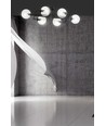 Brendi 6A Sort/Transparent loftslampe - Ø14 cm, E14, 230V, uden lyskilde