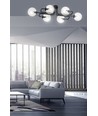 Brendi 6A Sort/Transparent loftslampe - Ø14 cm, E14, 230V, uden lyskilde
