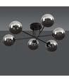 Brendi 6B Sort/Grafit loftslampe - Ø14 cm, E14, 230V, uden lyskilde