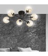 Brendi 6B Sort/Rav loftslampe - Ø14 cm, E14, 230V, uden lyskilde