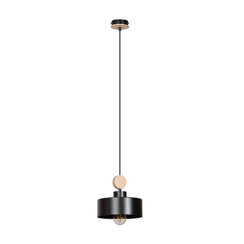 Tuniso 1 Sort pendellampe - E27, 230V, uden lyskilde