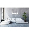 Tuniso 3 Hvid pendellampe - E27, 230V, uden lyskilde