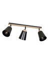 Atlas 3 Sort loftslampe - E27, 230V, uden lyskilde