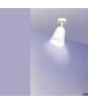 Atlas 1 Hvid loftslampe - E27, 230V, uden lyskilde