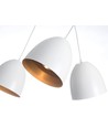 Lenox 1 Hvid / Guld pendellampe - E27, 230V, uden lyskilde