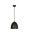 Lenox 1 Sort / Guld pendellampe - E27, 230V, uden lyskilde