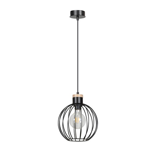 Barbado 1 Sort pendellampe - E27, 230V, uden lyskilde