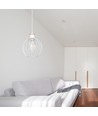 Barbado 1 Hvid pendellampe - E27, 230V, uden lyskilde