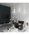 Barbado 3 Hvid pendellampe - E27, 230V, uden lyskilde