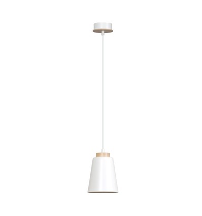 Bolero 1 Hvid pendellampe - E27, 230V, uden lyskilde