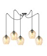 Level 5 Sort/Rav pendellampe - Ø14 cm, E27, 230V, uden lyskilde