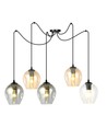 Level 5 Sort Mix pendellampe - Ø14 cm, E27, 230V, uden lyskilde