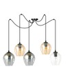 Level 5 Sort Mix pendellampe - Ø14 cm, E27, 230V, uden lyskilde