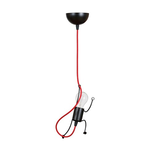 Bobi 1 Sort pendellampe - E27, 230V, uden lyskilde