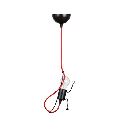 Bobi 1 Sort pendellampe - E27, 230V, uden lyskilde