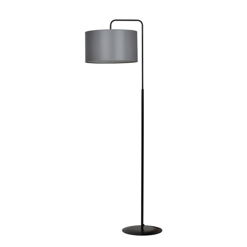 Trapo LP1 Sort/Grå gulvlampe - Ø35 cm, E27, 230V, uden lyskilde