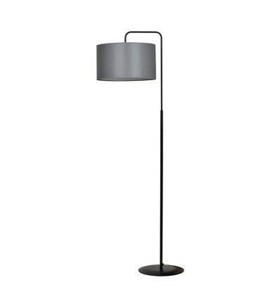 Trapo LP1 Sort/Grå gulvlampe - Ø35 cm, E27, 230V, uden lyskilde