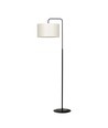 Trapo LP1 Sort/Råhvid gulvlampe - Ø35 cm, E27, 230V, uden lyskilde