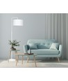 Trapo LP1 Hvid gulvlampe - Ø35 cm, E27, 230V, uden lyskilde