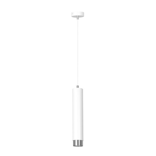 Kibo 1 Hvid/Krom pendellampe - GU10, 230V, uden lyskilde