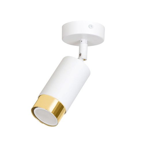 Hiro 1 Hvid/Guld loftslampe - GU10, 230V, uden lyskilde