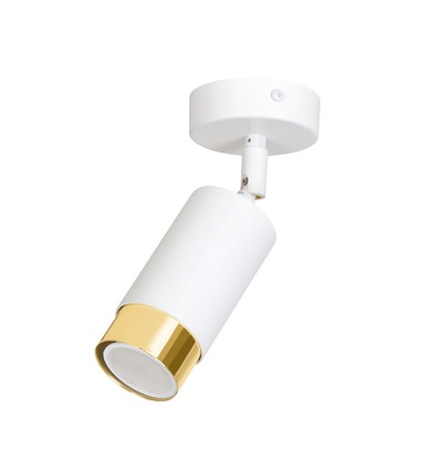 Hiro 1 Hvid/Guld loftslampe - GU10, 230V, uden lyskilde