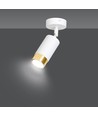 Hiro 1 Hvid/Guld loftslampe - GU10, 230V, uden lyskilde