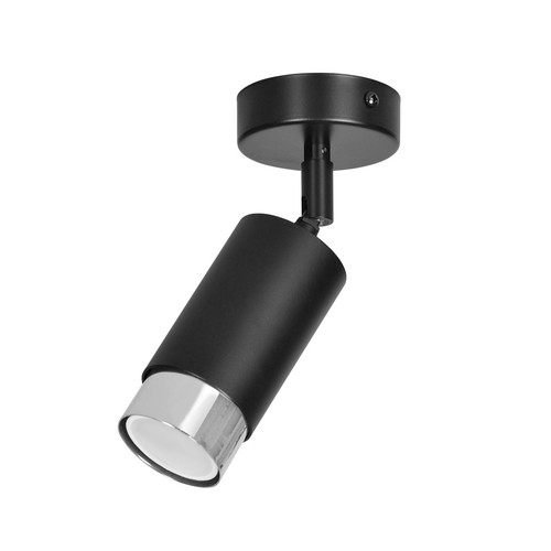 Hiro 1 Sort/Krom loftslampe - GU10, 230V, uden lyskilde
