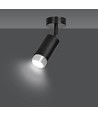Hiro 1 Sort/Krom loftslampe - GU10, 230V, uden lyskilde