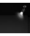 Hiro 1 Sort/Krom loftslampe - GU10, 230V, uden lyskilde